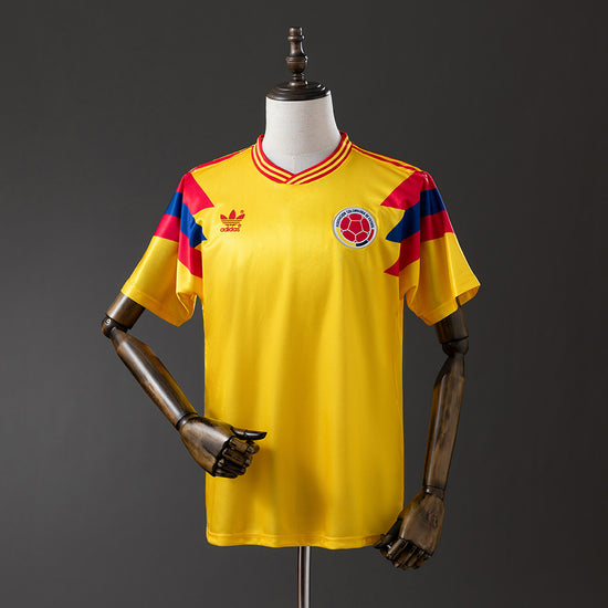 Colombia 1990 Home Men's Jersey- Retro