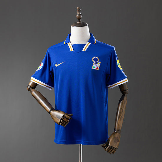 Italy 1996 Home Men's Jersey- Retro