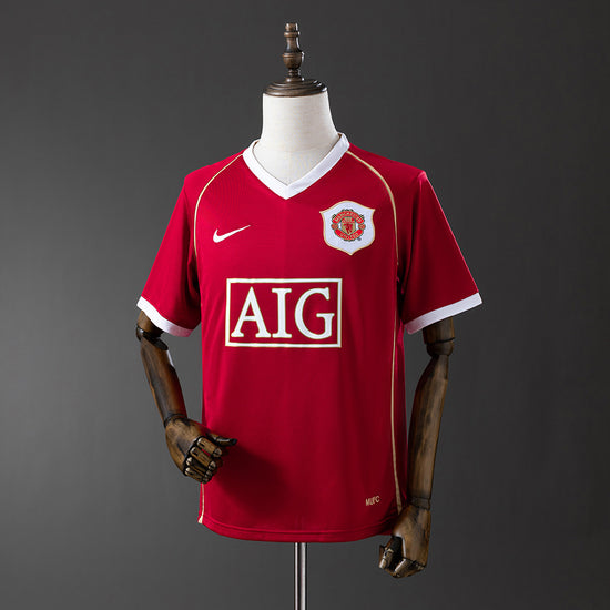 Manchester United 06/07 Home Men's Jersey- Retro
